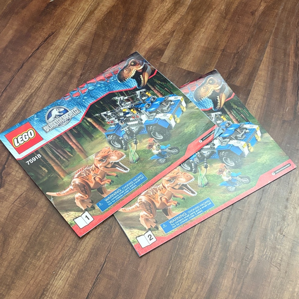 LEGO Jurassic World Dino Chase instructions